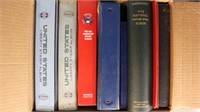 US Stamps Used & Postal Cards Bankers Box Albums