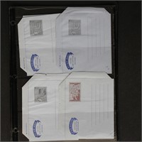 Worldwide Stamps Brit Commonwealths Letter Sheets