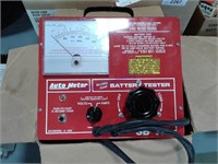 AutoMeter battery tester w/ operating instructions