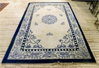 Hand Knotted Wool Rug.