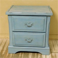 Distress Painted Side Cabinet.