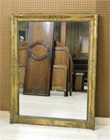 French Empire Gilt Framed Mirror.