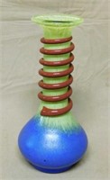 Modern Art Glass Vase.