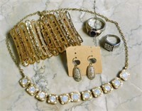 Sterling and Costume Jewelry.