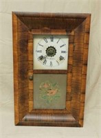 Wm. L. Gilbert Clock Co. Reverse Painted Clock.