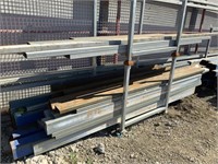 COMPLETE BAY OF VARIOUS BOXED STEEL LENGTHS AND