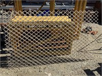 2 LARGE PANELS OF SECURITY MESH