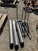 QTY OF STAINLESS STEEL LEGS