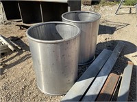 2X STAINLESS STEEL UNITS
