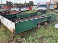 DOUBLE AXLE TRAILER FRAME- 2480 X 4300MM
