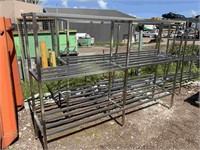 STAINLESS STEEL CATERING RACKING