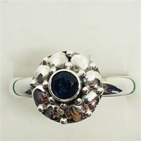 $100 Silver Gemstone Ring