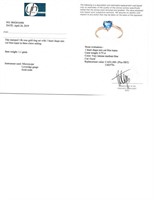 $160 Silver Pearl CZ Ring