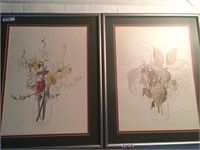 Two framed wall art