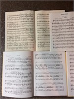 Set of musical sheets
