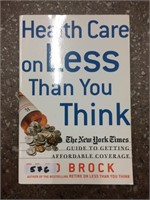 Health Care on less than you think book