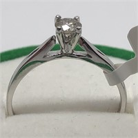 $2200 14K  Diamond(I1,H,0.23ct) Ring