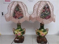 Vintage Tassel Table Lamps