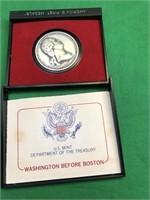 Washington Before Boston Commemorative Medal
