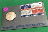 1974 Bicentennial First Day Cover