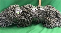 LARGE Lot of Gray Twisted Pillow/Curtain Edging