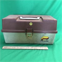 Cool, Vintage Tackle Box w/Several Trays