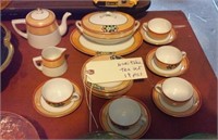 Vintage Noritake handpainted Japan child's tea set