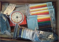 Kodak timer protractor map pencils straps etc