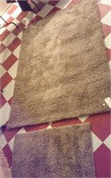 Lg and Small matching rugs earth tone