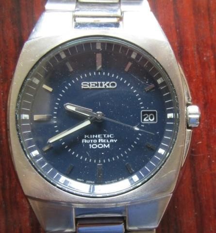 Seiko Kinetic Auto Relay 100m Man's Watch | Marshall Gummer Estate Auctions
