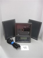 Brookstone CD Stereo, Slimline Speakers