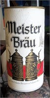 Large Blow Up Meister Brau Advertising 32" x 16"