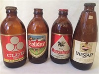 Moosehead, Holiday, Falstaff, Club STUBBY Bottles