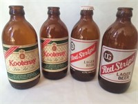 Kooteney & Red Stripe Stubby Bottles