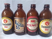 Dominion, Magnum 55, & Cinci Stubby Bottles