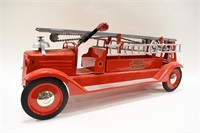 Restored Keystone "Ride 'Em" Fire Ladder Truck