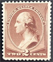 US Stamps #210 Mint HR F/VF CV $45