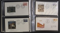 Denmark Stamps 80+ First Day Covers in Cover Album