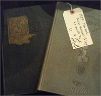 YEARBOOKS 1929 Tx Womans College 1935 Oak Cliff HS