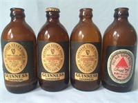 Guinness & Bass Ale Stubby Bottles