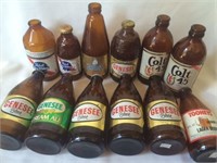 12 Stubby Bottles - Genesee, Colt, Pabst, etc