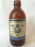 Labbats Royal Blue RCAF Stubby Bottle