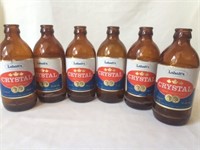 6 Labatt's Crystal Subby Bottles