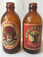 Buckeye & Red Deer Stubby Bottles