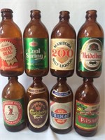 8 Assorted Stubby Bottles