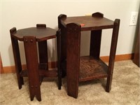 Pair of Small Vintage Tables