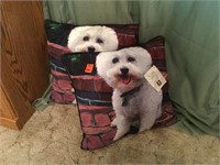 Pair of Dog Pillows