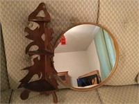 Mirror & Corner Shelf