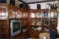 4-Section Wall Cabinet