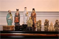 4 Oriental Figurines & Misc.